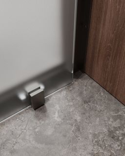 Душевая дверь CEZARES MOLVENO-BF-1-120-C-GM-IV оружейная сталь